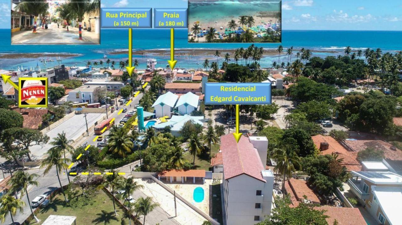 Flat Estudio A 150 Metros Da De Apartment Porto de Galinhas